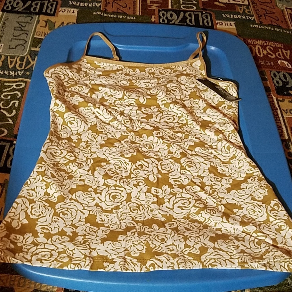 George Floral Cami Small (4-6) Adj Strap